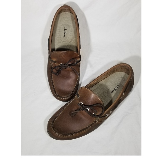 Ll Bean Driving Loafers Mens Sz 9 Ee 